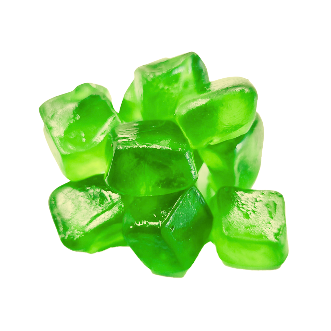 Melt & Pour Mango Gummy Cubes | Bulk Green Gummy Cubes | Candy Pros