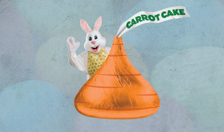 It’s spring time! There’s love in the air...and Carrot Cake Kisses on the shelves!!