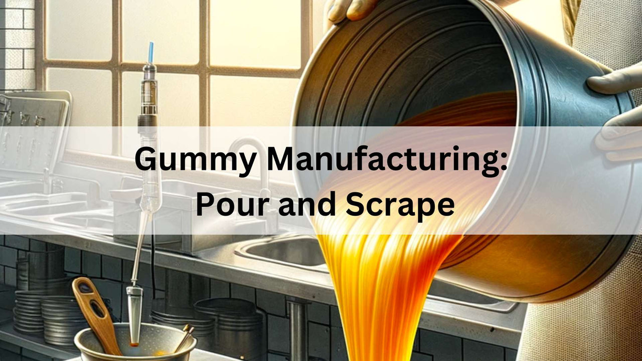 Gummy Manufacturing: Pour and Scrape / Flood Pour Tutorial Candy Pros Gummy Manufacturing: Pour and Scrape / Flood Pour Tutorial Candy Pros