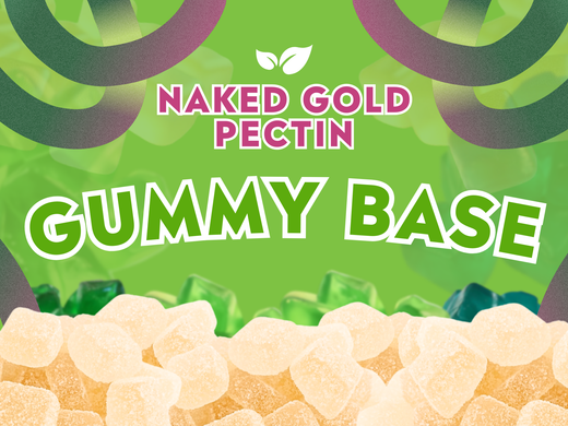 The Future of Gummy Base Candy – Introducing Candy Pros Naked Gold Pectin Gummy Base