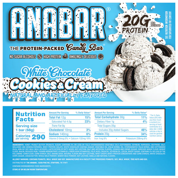 Anabar: White Choc Cookies & Creme (12)