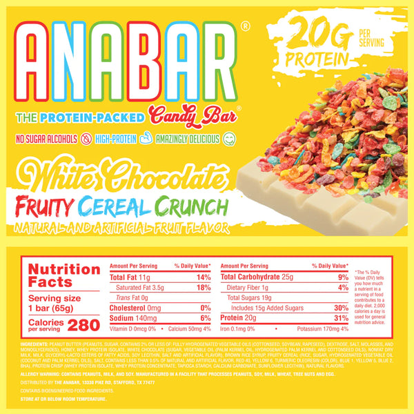 Anabar: White Choc Fruity Cereal (12)