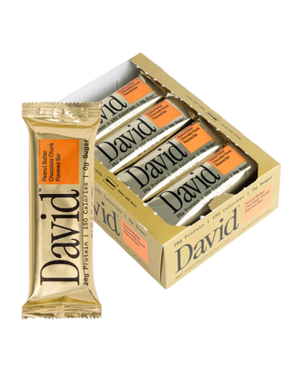 David Bar: Peanut Butter Choc Chunk (12pk)