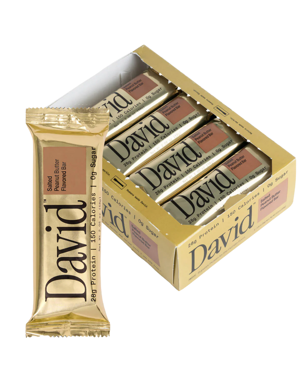 David Bar: Salted Peanut (12pk)