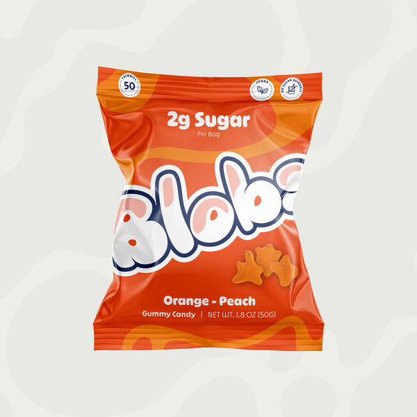Blobs Orange Peach 1.8oz x 36ct