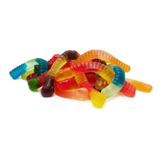 Large Gummy Worms Dual Flavors 30 Lbs
