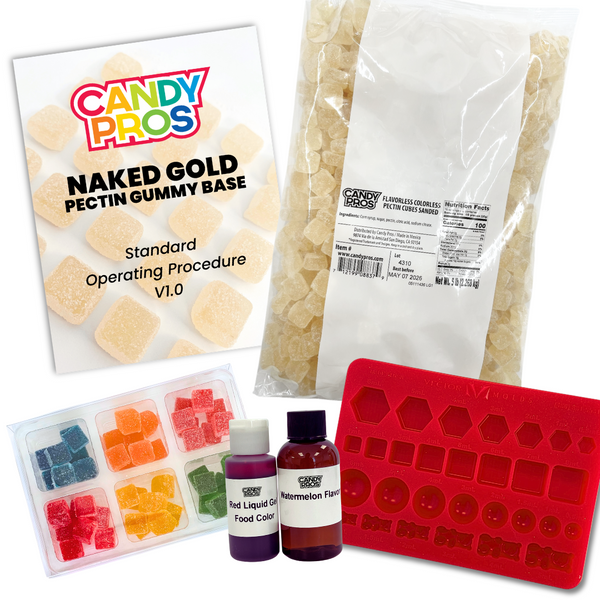 Naked Gold Pectin Gummy Base Sample Kit