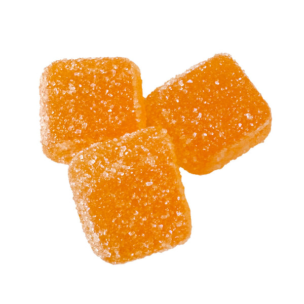 Candy Pros Sanded Vegan Pectin Cubes Tangerine