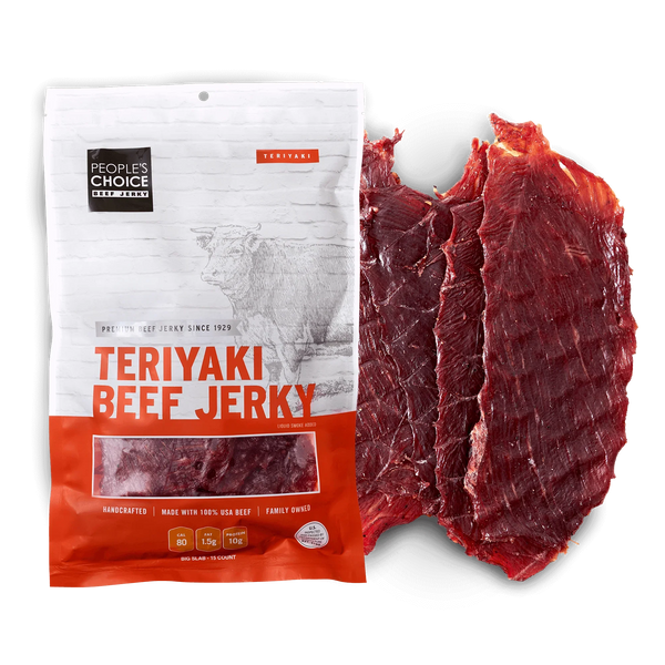 People's Choice Teriyaki Jerky 3oz