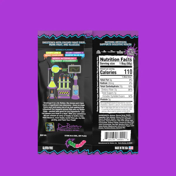 Rotten Original Gummy Worms 1.8oz x 8ct