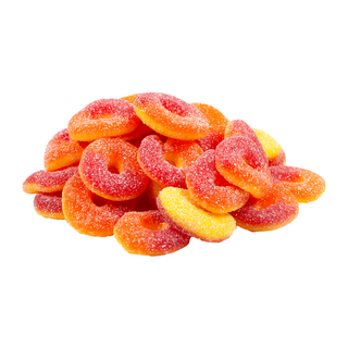 Sunrise Peach Gummy Rings 30 Lbs