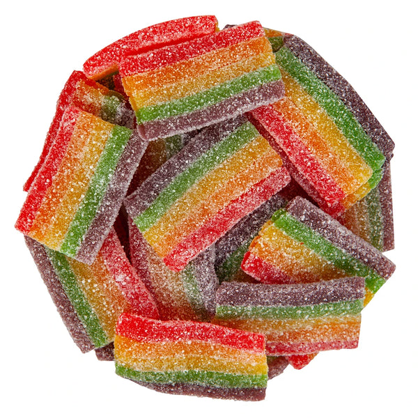 Mini Sour Rainbow Belt Bites