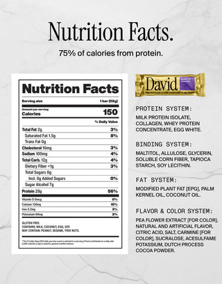 David Bar Blueberry Pie (12pk)