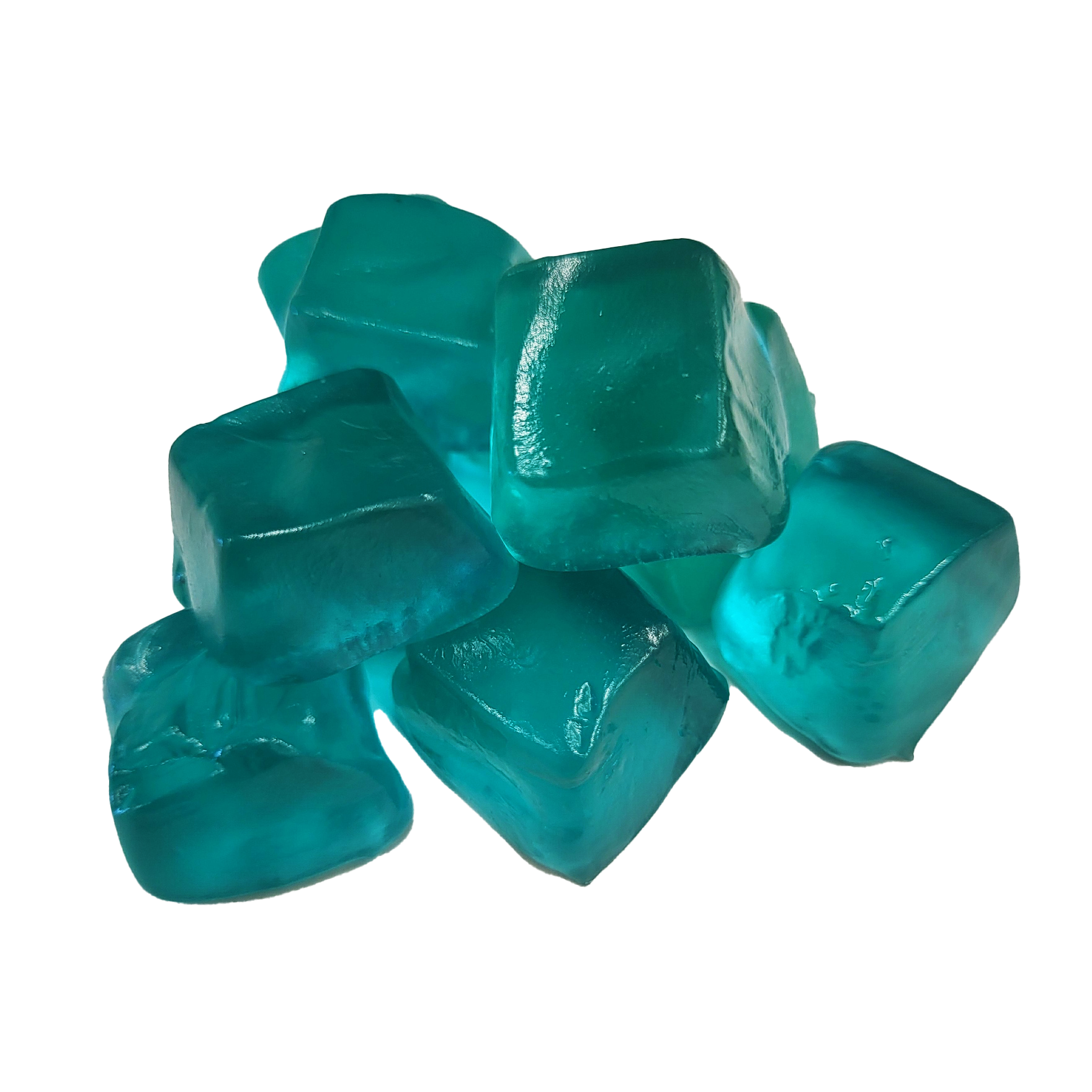 Melt & Pour Blue Raspberry Gummy Cubes | Bulk Blue Gummy Cubes | Candy Pros