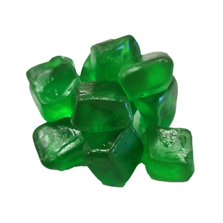 Melt & Pour Green Apple Gummy Cubes