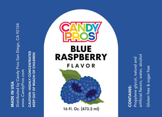 Candy Pros Concentrated Blue Raspberry Flavor