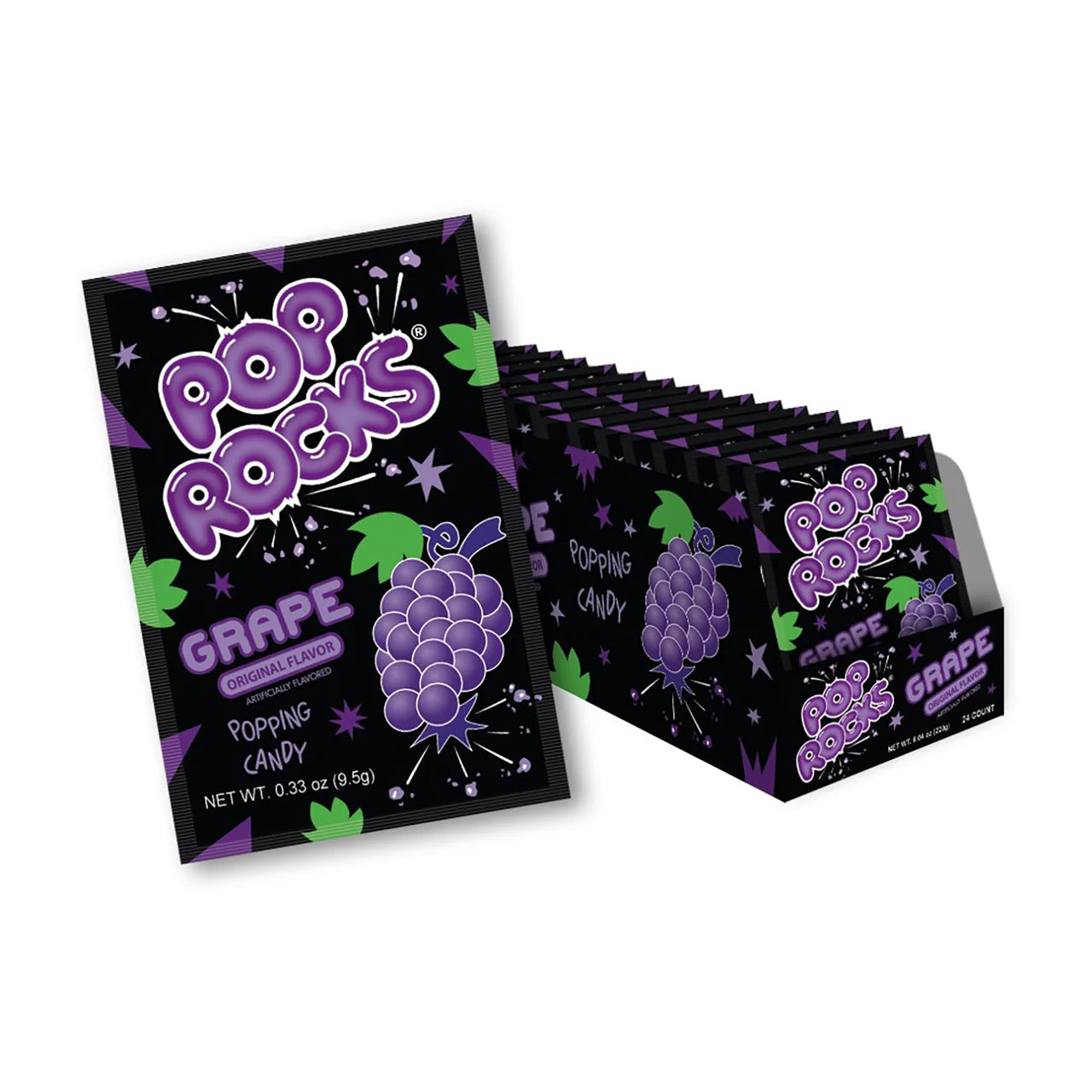Pop Rocks Grape | Fruity Popping Candy | Candy Pros