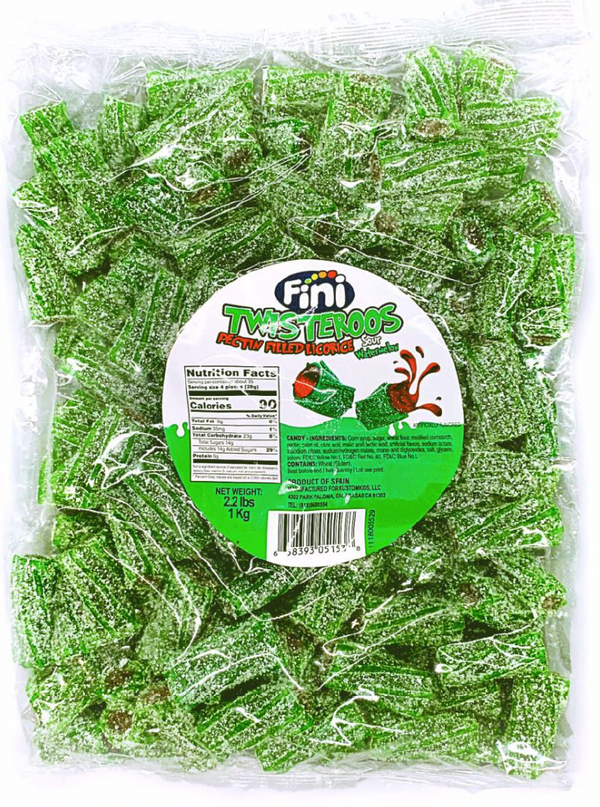 Twisteroos Sour Watermelon Filled Licorice