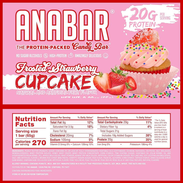 Anabar: Frosted Strawberry Cupcake (12)