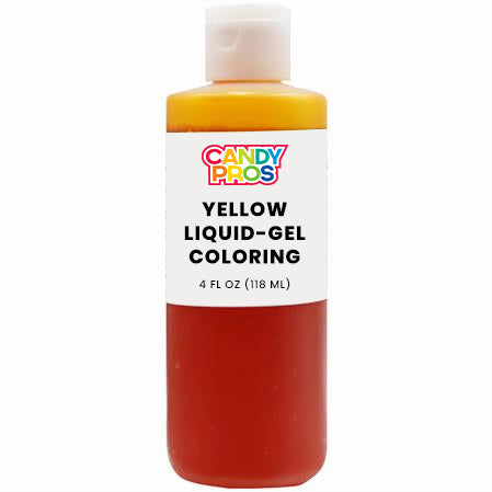 Candy Pros Yellow Liquid-Gel Coloring