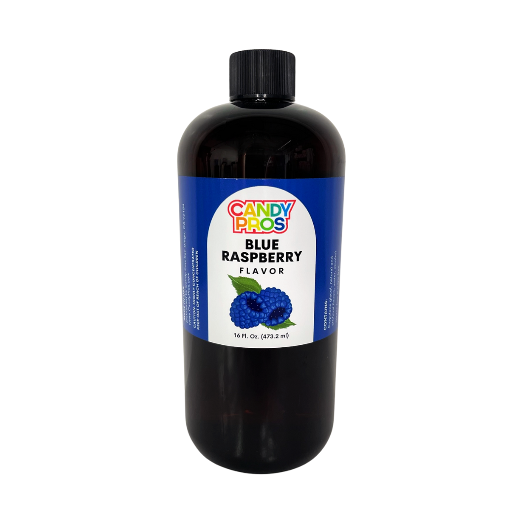 Blue Raspberry Flavored Candy Pros Concentrated Blue Raspberry Flavor