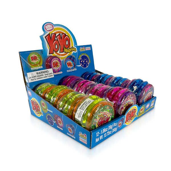 Kidsmania YO YO Mania | Candy Toy Yo-Yo | Candy Pros