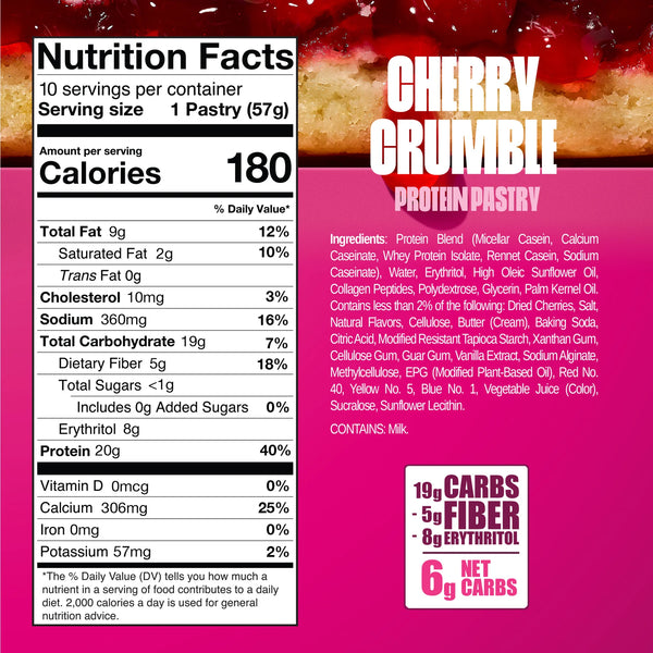 Legendary Tasty Pastry:10pk: Cherry Crumble
