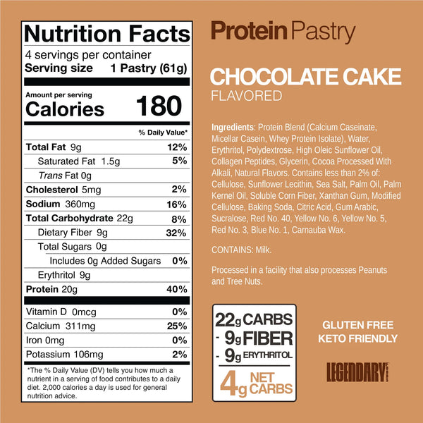 Legendary Tasty Pastry:10pk: Choc Cake
