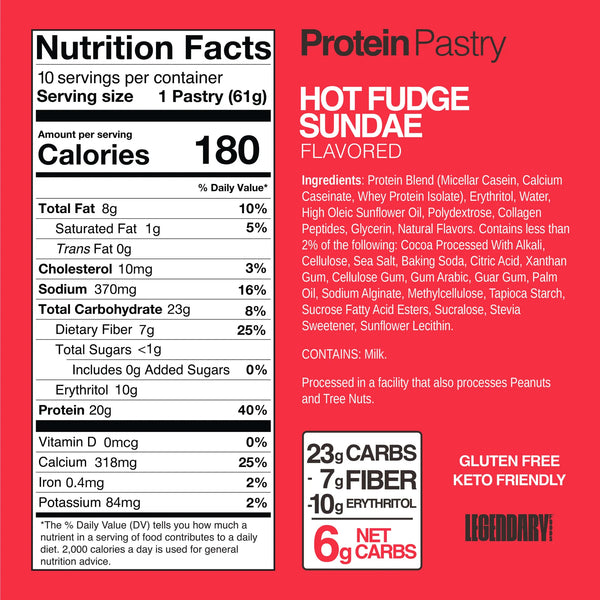 Legendary Tasty Pastry:10pk: Hot Fudge
