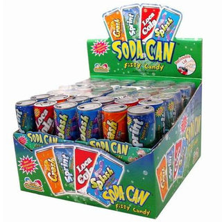 Soda Cans Fizzy Candy (12 ct)