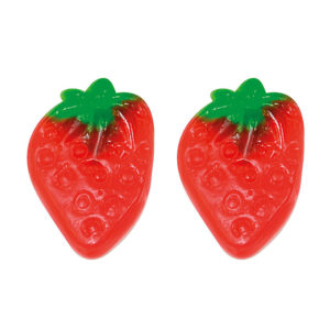 Vidal Gummy Strawberries with Cream